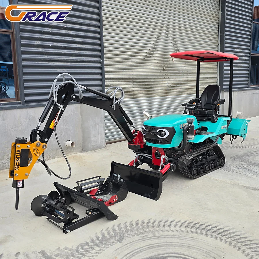 Гусеничный трактор для сельского хозяйства