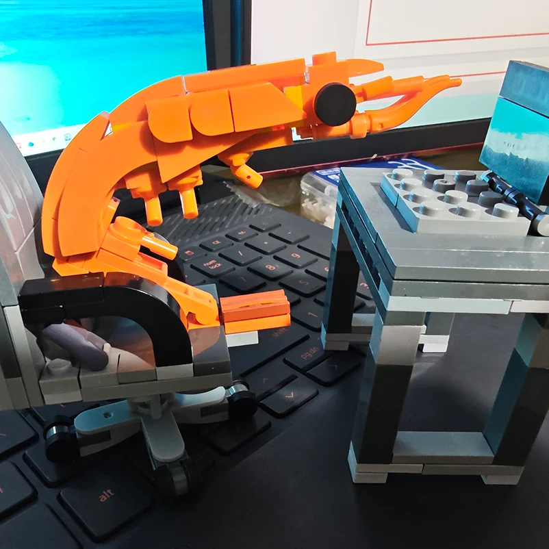 Модели креветок из строительных блоков moc - Фотография_3