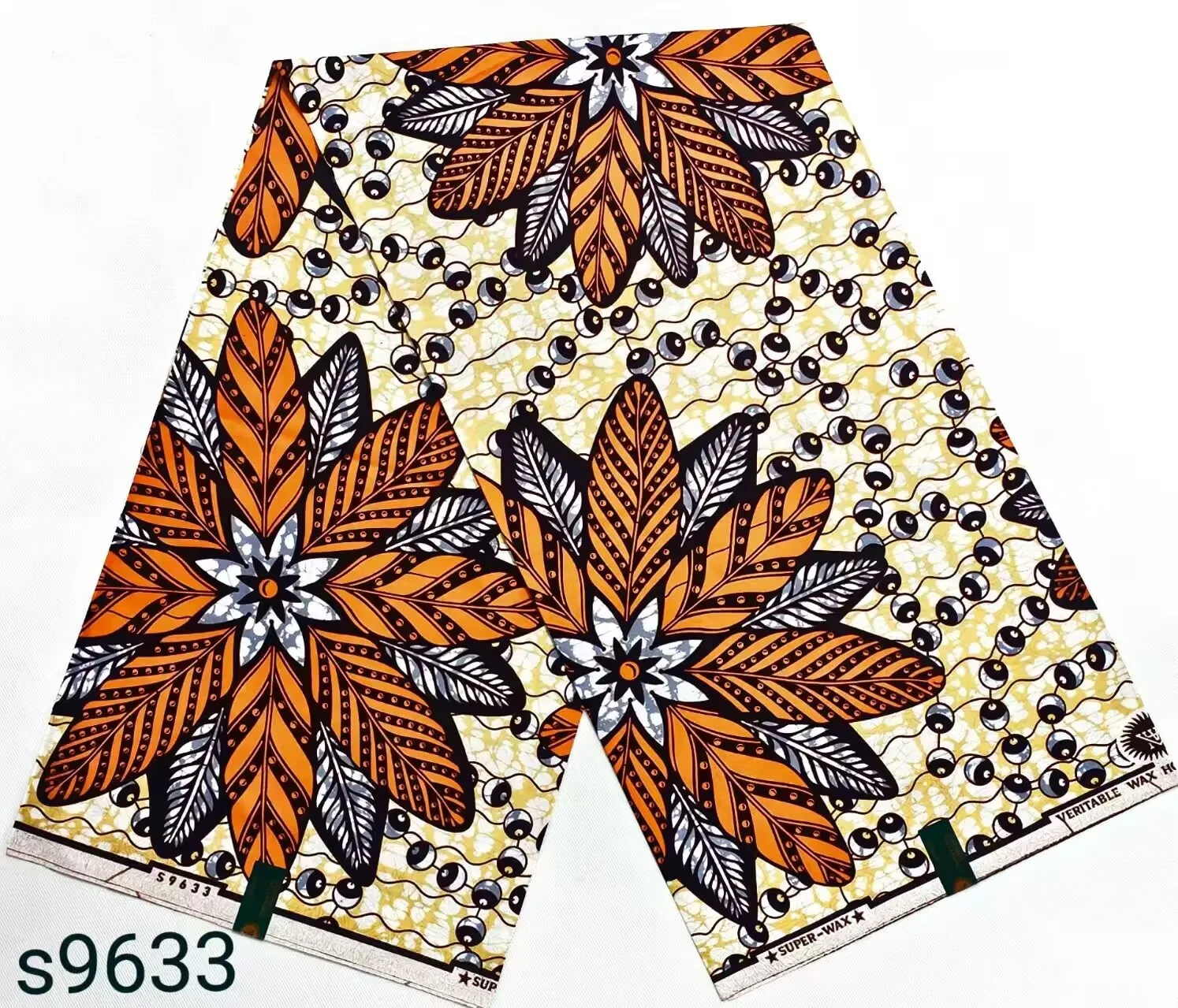 Новая настоящая африканская ткань с восковым принтом - Фотография_2