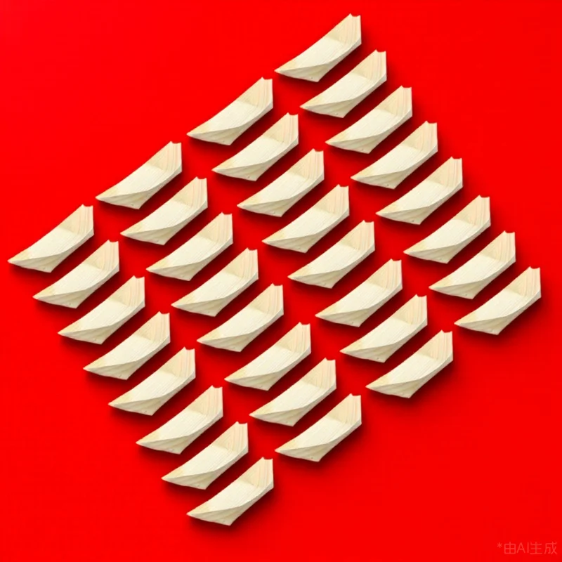 Мини-лодочка из дерева для суши - Фотография_6