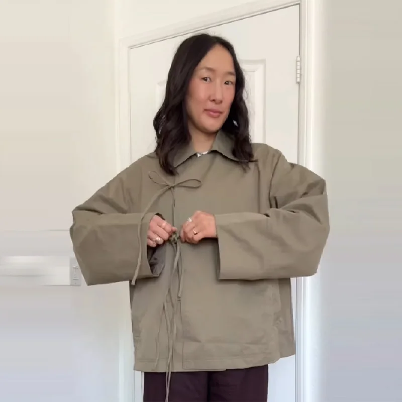 Стильные крутые куртки с галстуком-бабочкой - Фотография_4