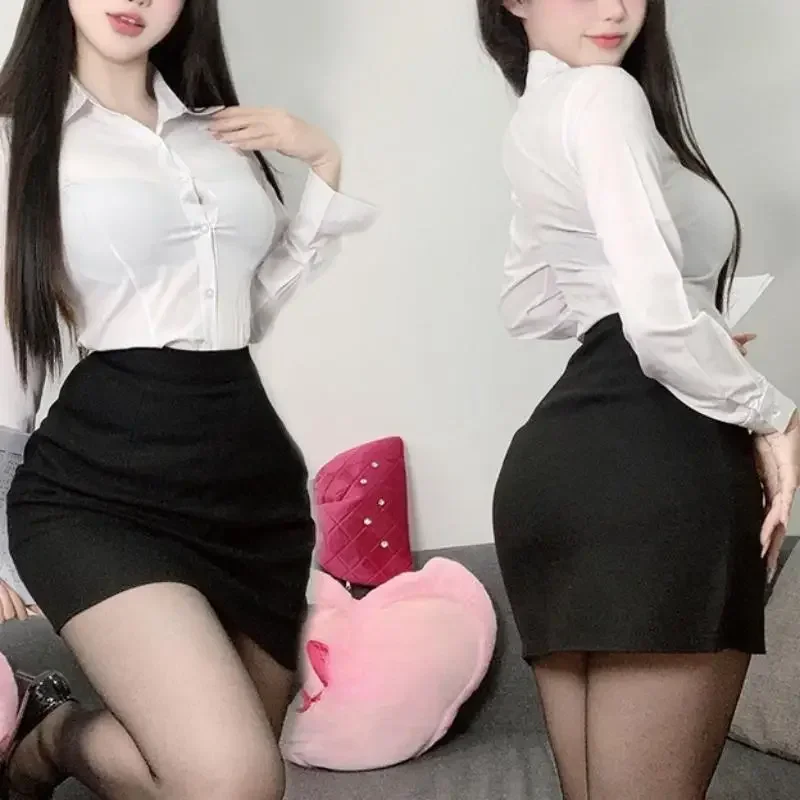 Freeauce мини-юбки-карандаш с высокой талией - Фотография_4