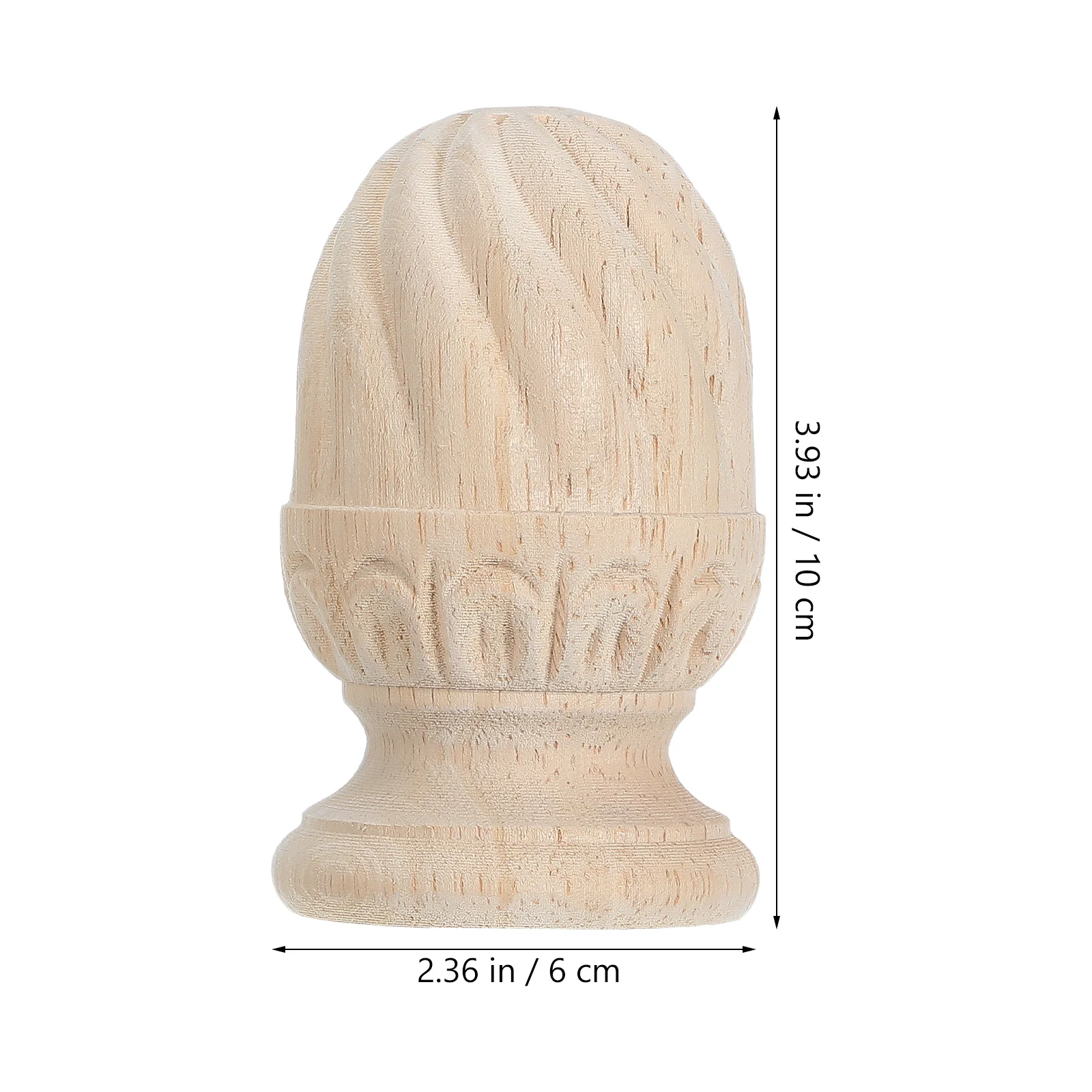 Деревянный накидный резной ананас - Фотография_4