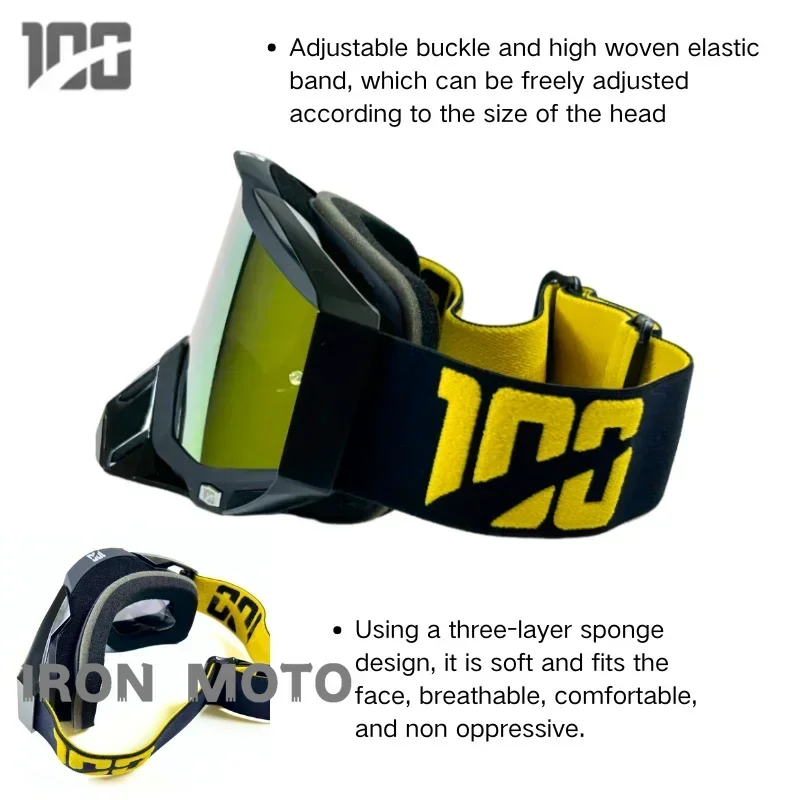 Очки для мотокросса для мужчин и женщин - Фотография_5