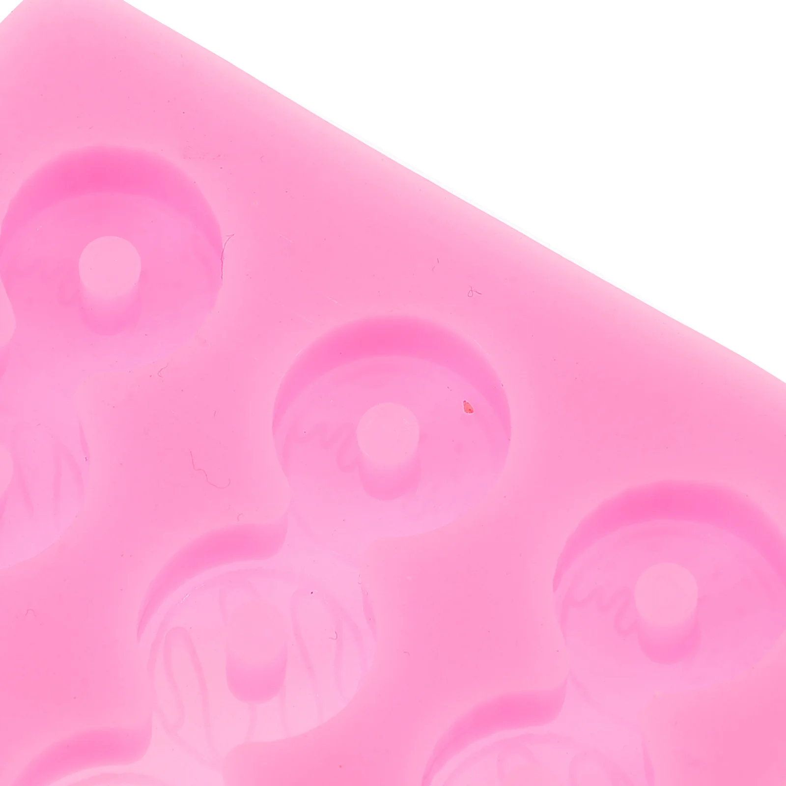 Силиконовая форма для конфет в форме пончика и яблока