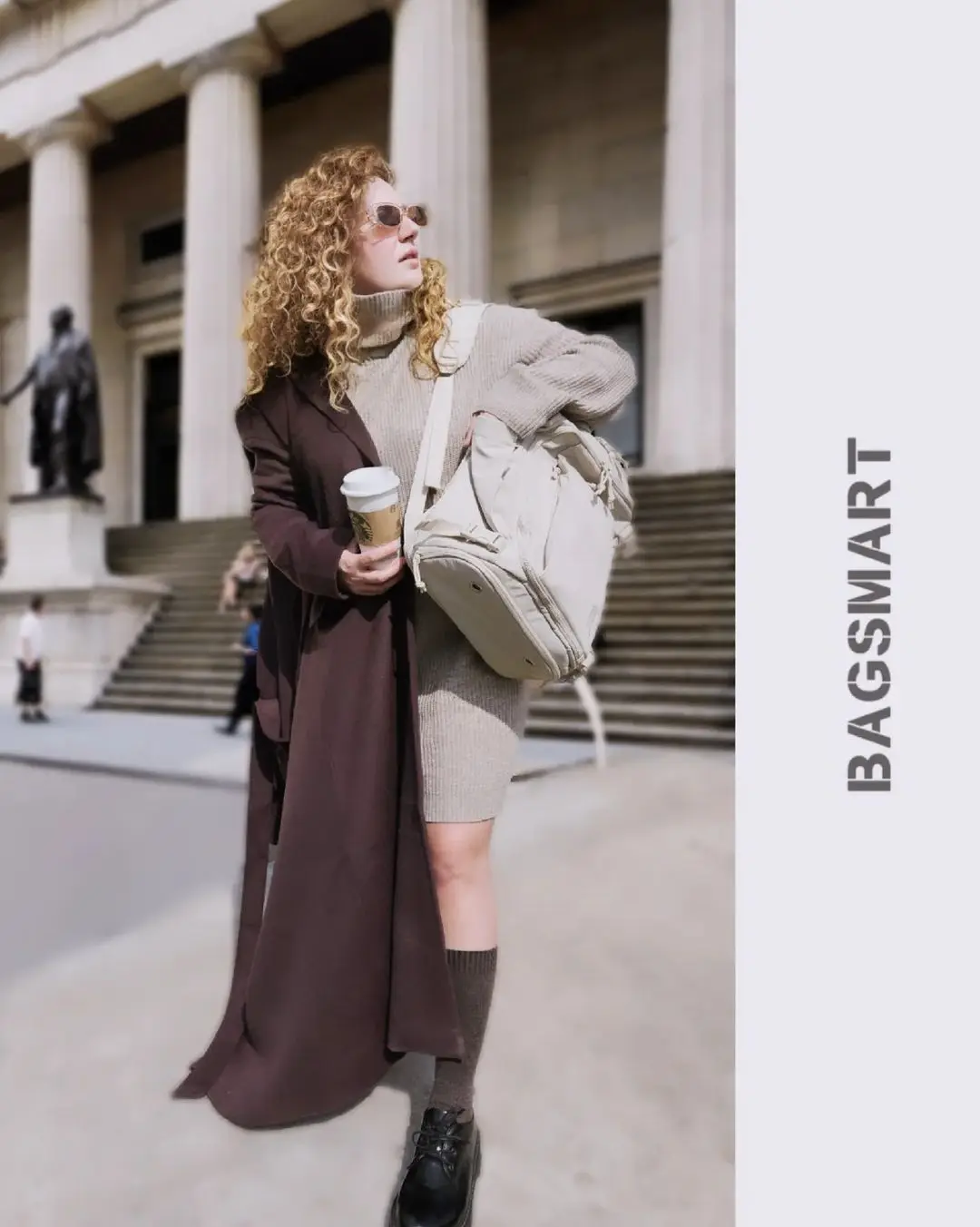 Bagsmart дорожный рюкзак для женщин - Фотография_6