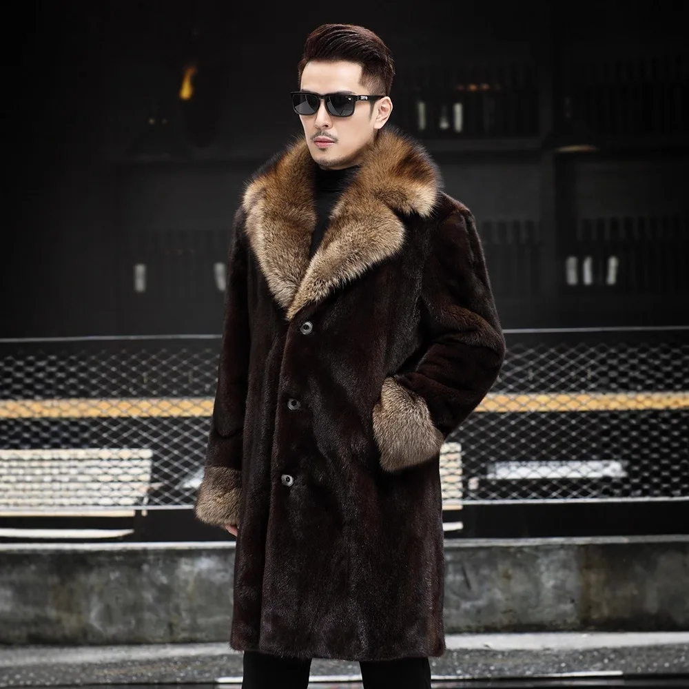 Высококачественная норковая шуба среднего и длинного цвета - Фотография_2