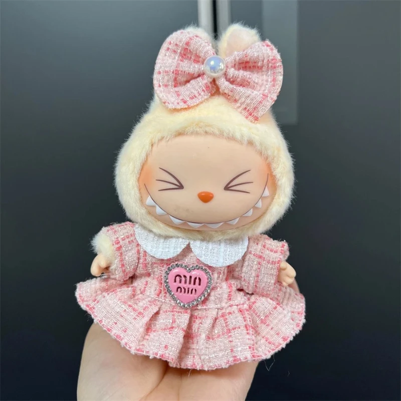 Милая одежда для куклы labubu 17 см - Фотография_3