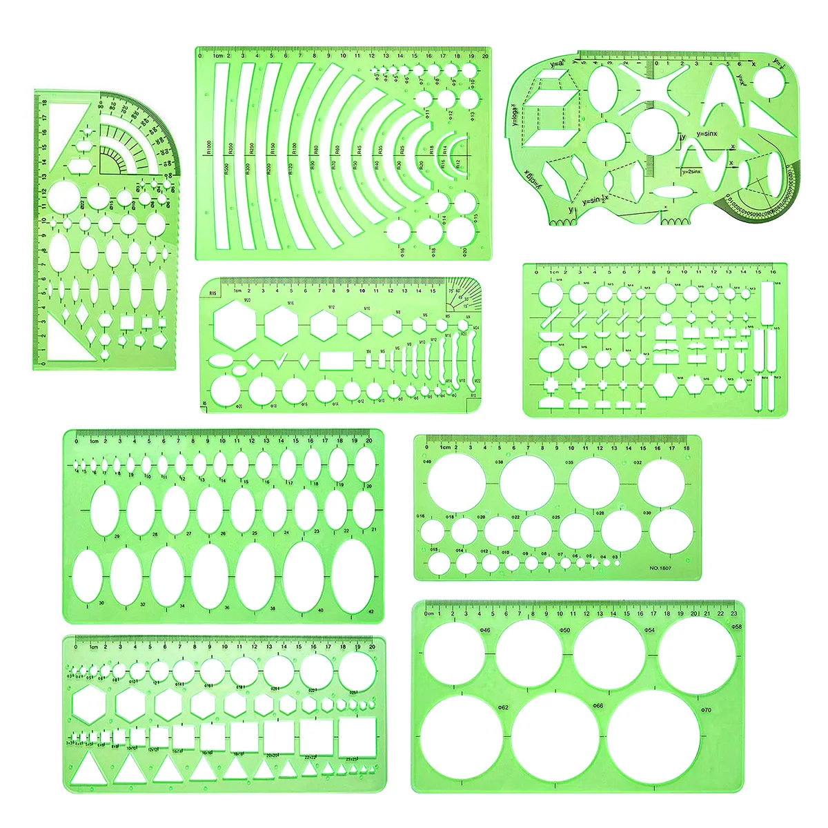 1 комплект, многофункциональные шаблоны для рисования - Фотография_6