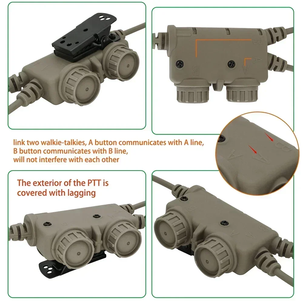 Двойная связь тактический u94 ptt - Фотография_5