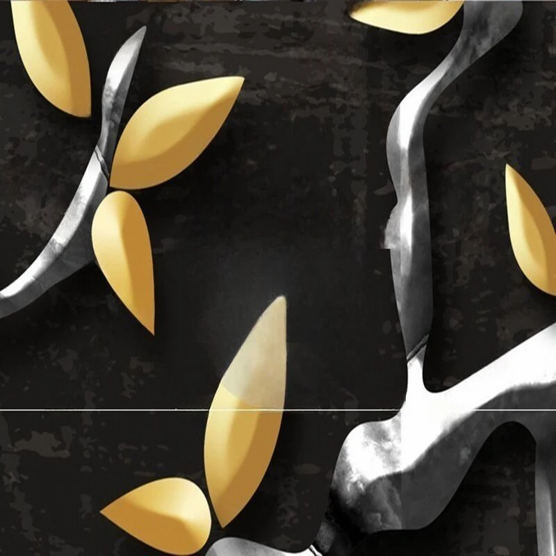 Mu9128 простые фоновые обои с черным - Фотография_4