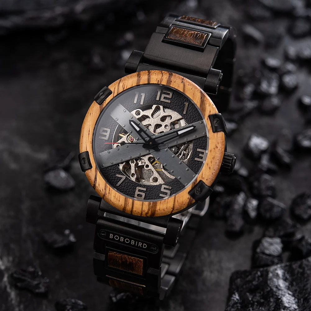 Мужские часы bobo bird - Фотография_3