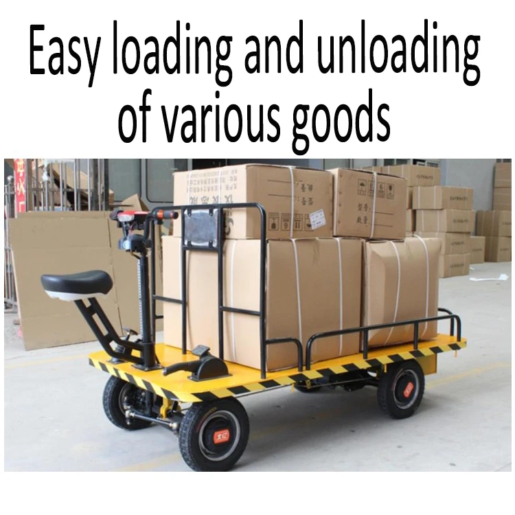 Электрическая грузовая тележка - Фотография_5