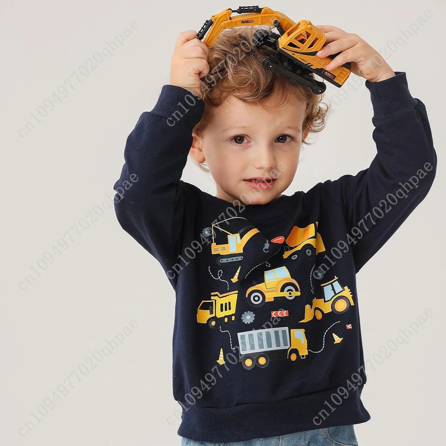 Funnycokid толстовки для маленьких - Фотография_4