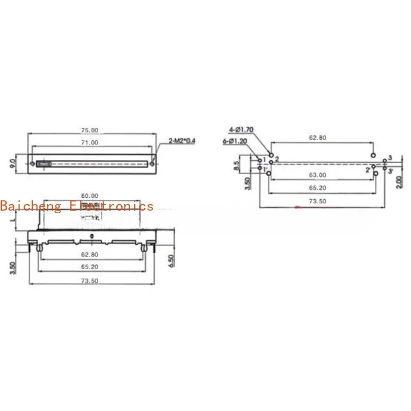 Sc6021 b10k микшер двухканальный - Фотография_2
