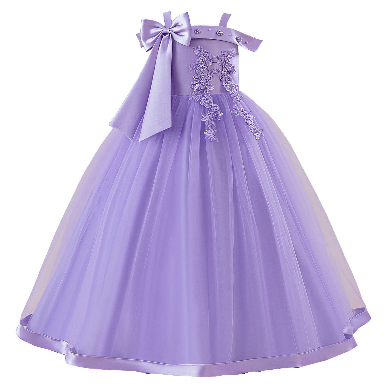 Блестящее кружевное фатиновое платье