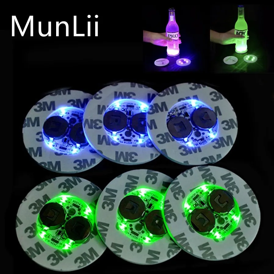 Munlii светодиодные подставки для светящихся бутылок