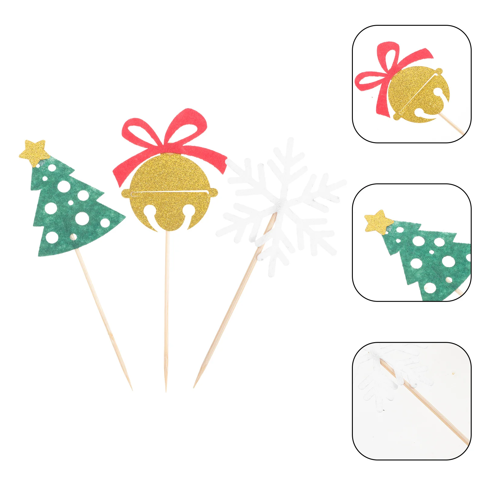 Рождественские топперы для торта - Фотография_3