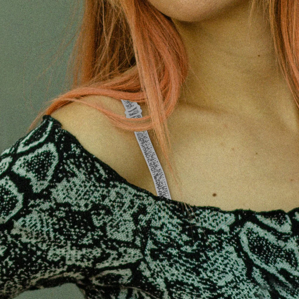 2 пары блестящих регулируемых бретелей для бюстгальтера - Фотография_6