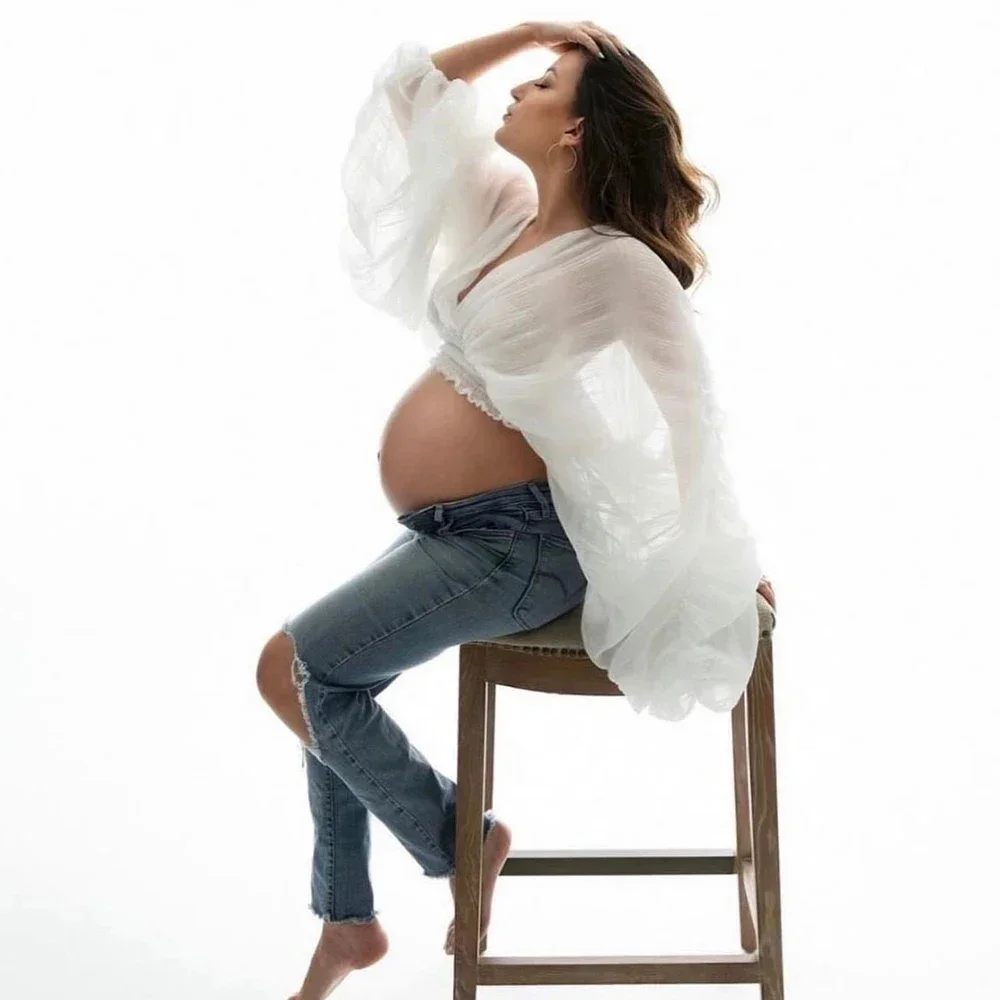 Платье для фотосъемки для беременных