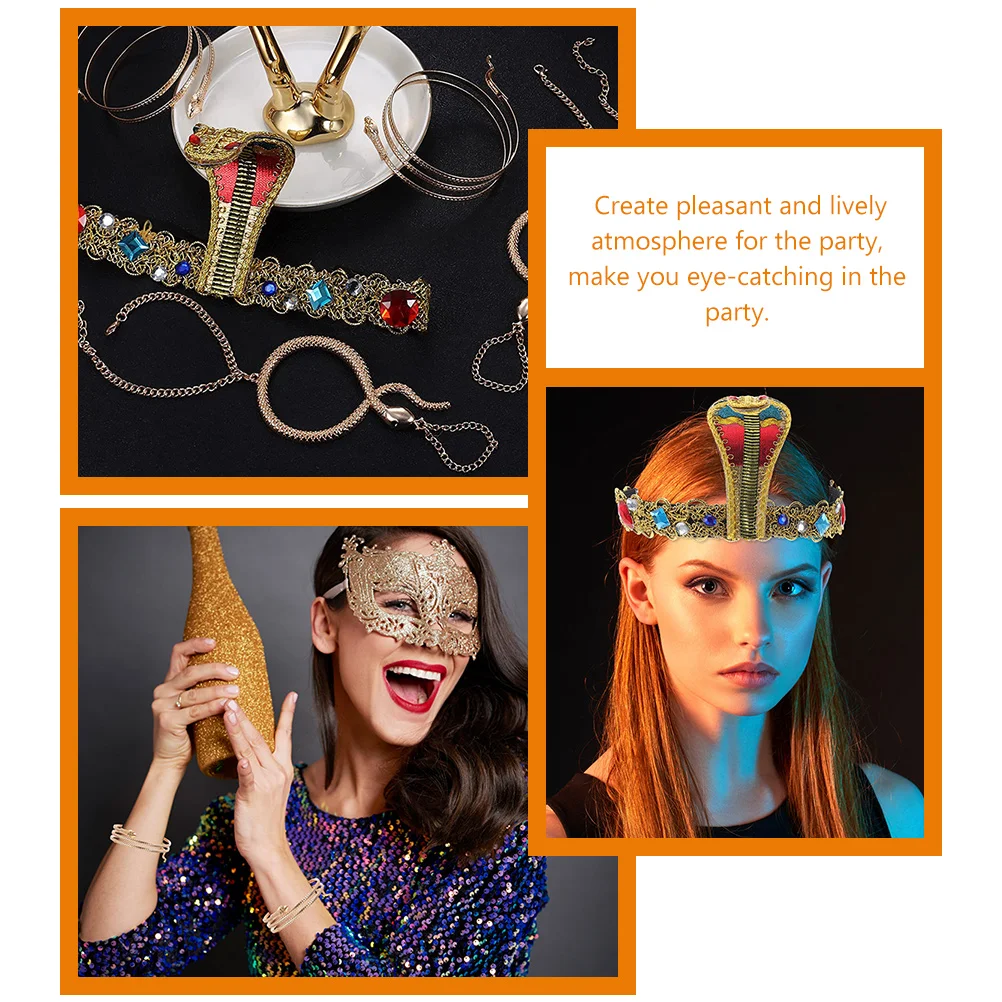 Повязка на голову в форме змеи - Фотография_3