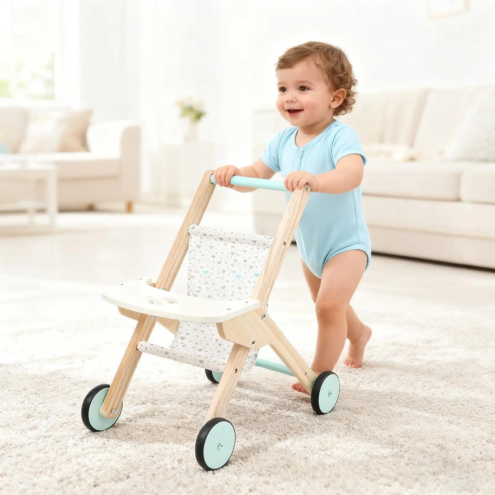 Детские ходунки, детские деревянные