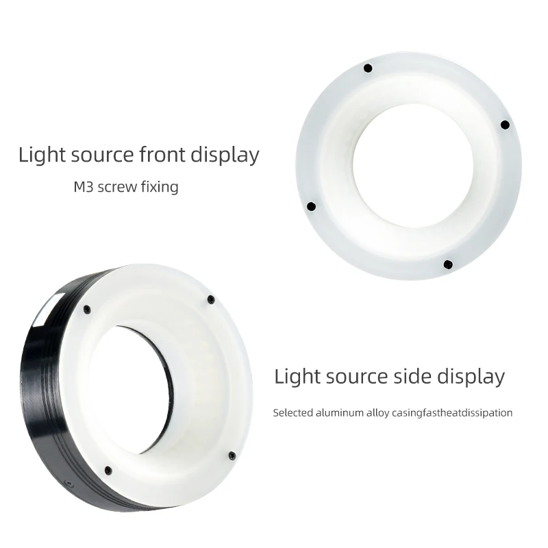 “45 °   кольцевой светильник для машинного зрения - Фотография_6