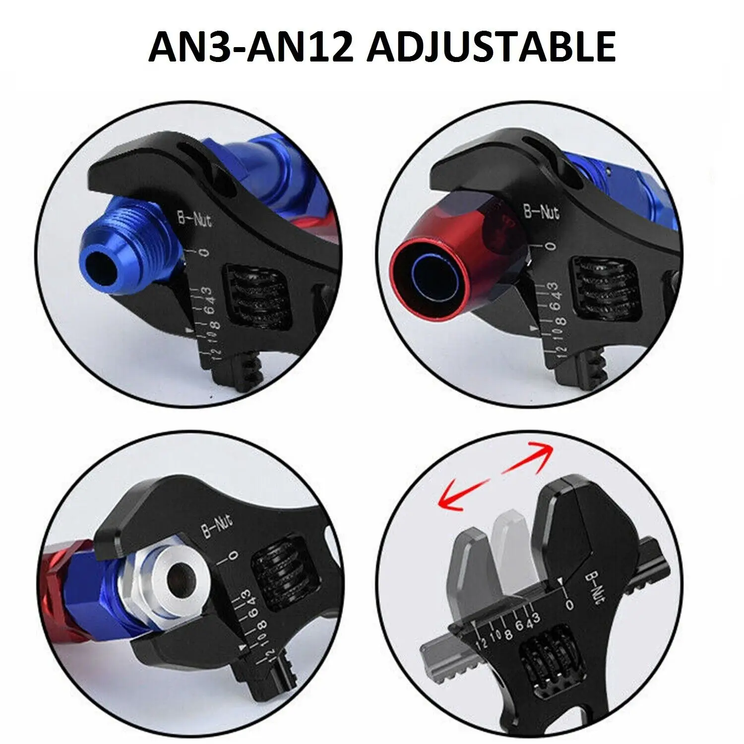 Синий красный черный регулируемый - Фотография_4