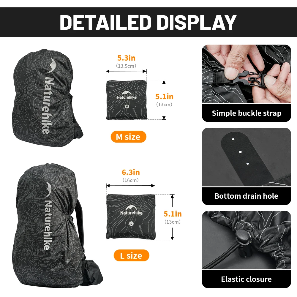 Naturehike 30l-60l водонепроницаемый - Фотография_5