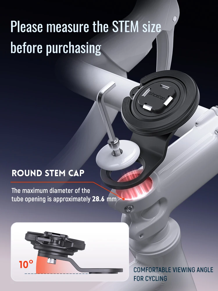 Держатель телефона с магнитным выносом для велосипеда - Фотография_5