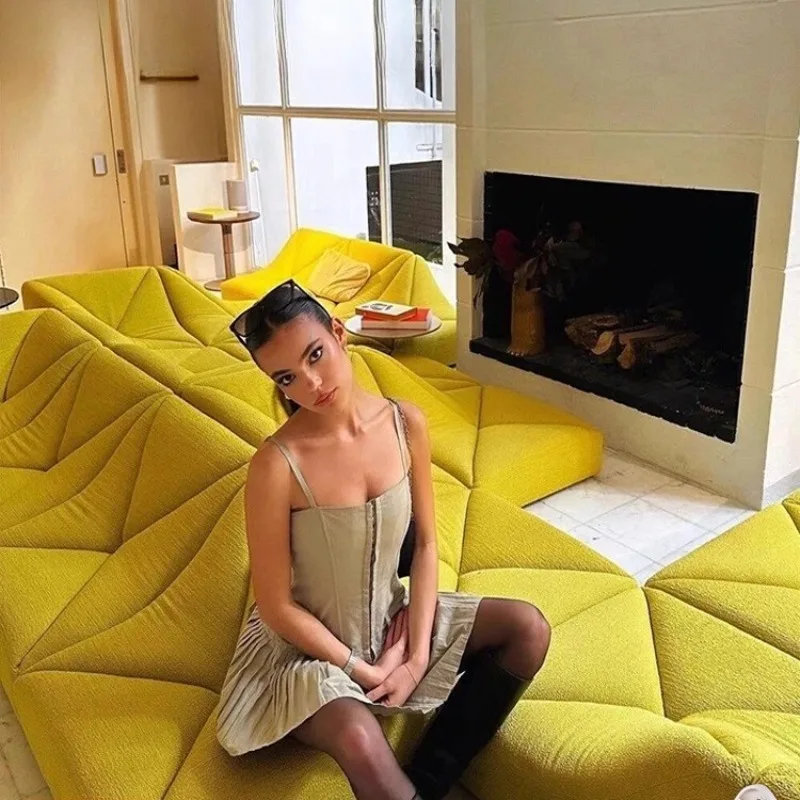 Диван dune, тканевый модуль для гостиной