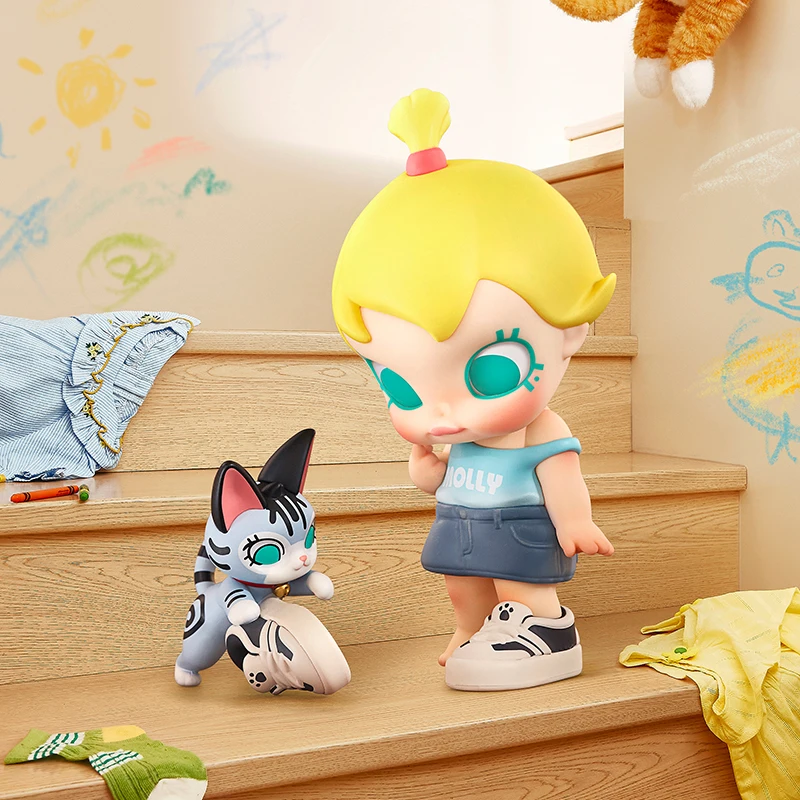 Фигурки серии pop mart baby molly & baby tabby - Фотография_5