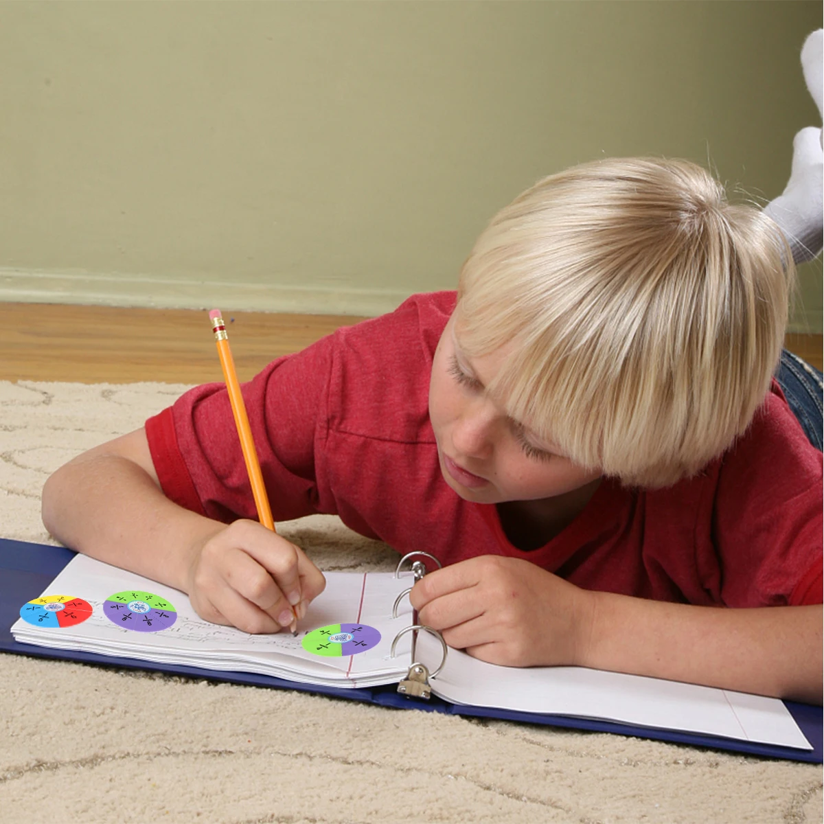 Изучение дробя, дисковая головоломка - Фотография_3