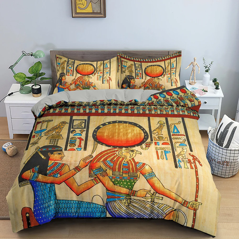 Egyptian bedding set ancient egypt
