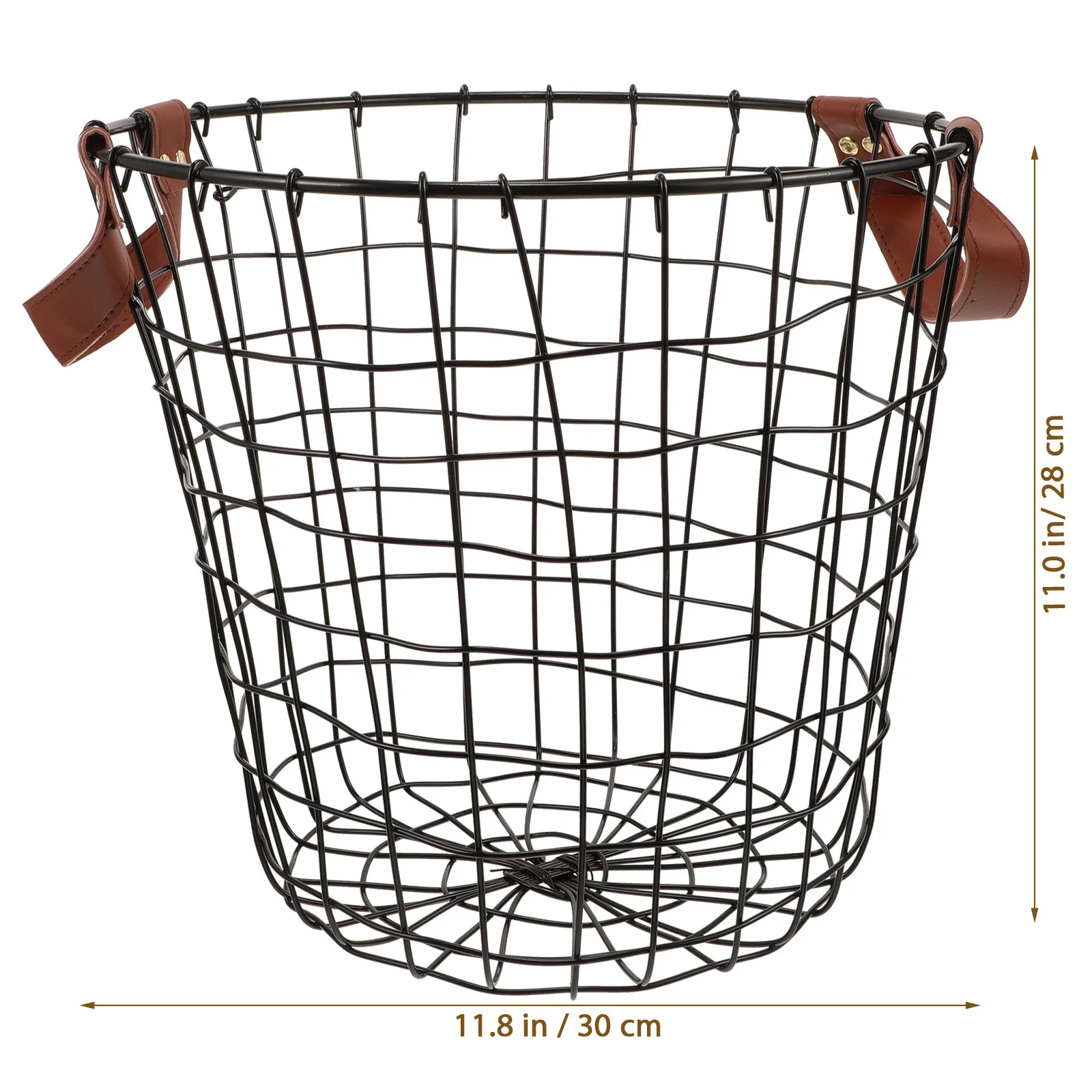 Круглая проволочная корзина - Фотография_4