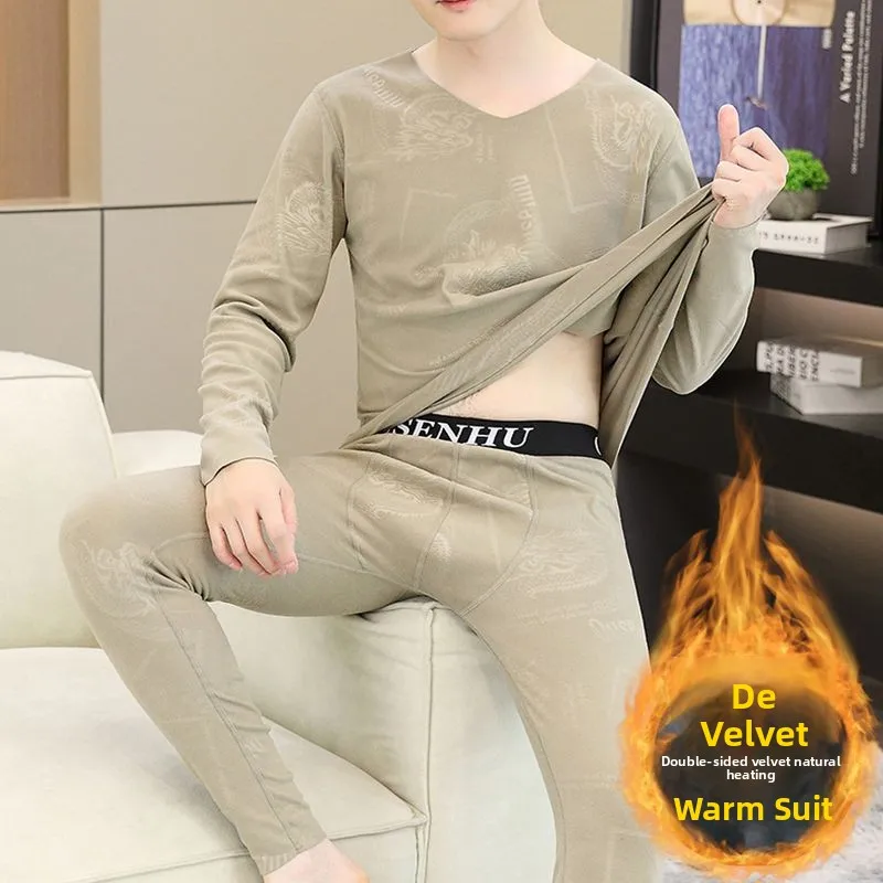 Термобелье, бесшовное мужское нижнее белье - Фотография_6