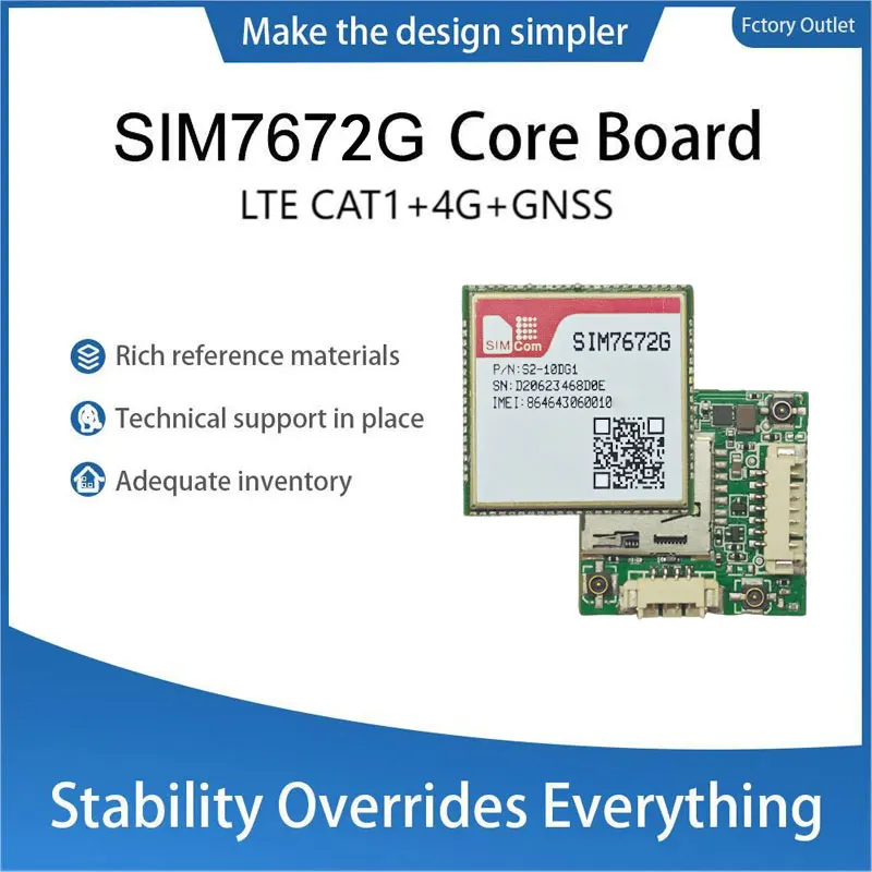 Simcom sim7672g sim7672g-mngv core board
