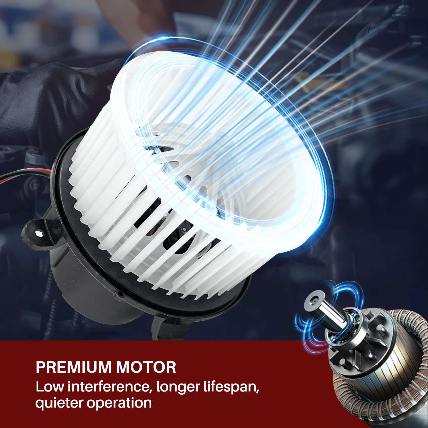 Двигатель вентилятора обогревателя - Фотография_5