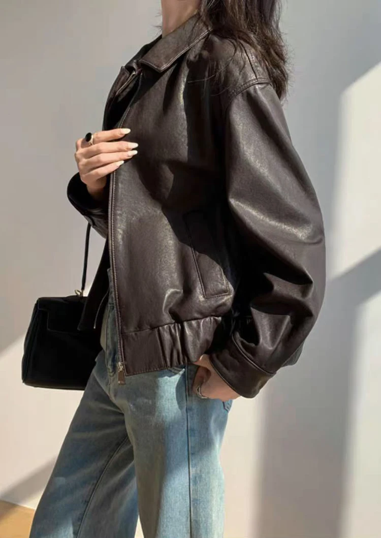 Женская кожаная одежда 2025 - Фотография_6