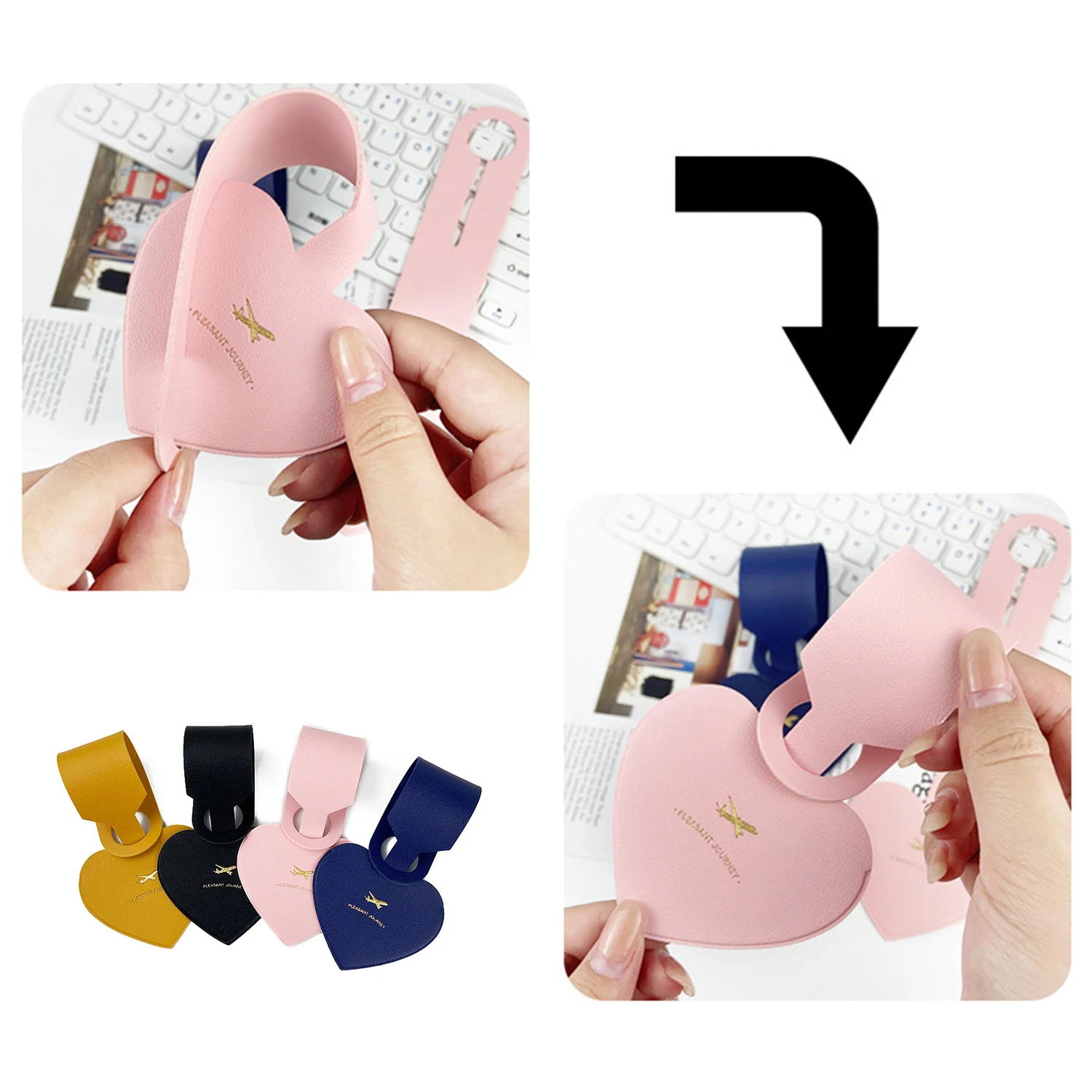 Аксессуары для летных путешествий из искусственной кожи - Фотография_5