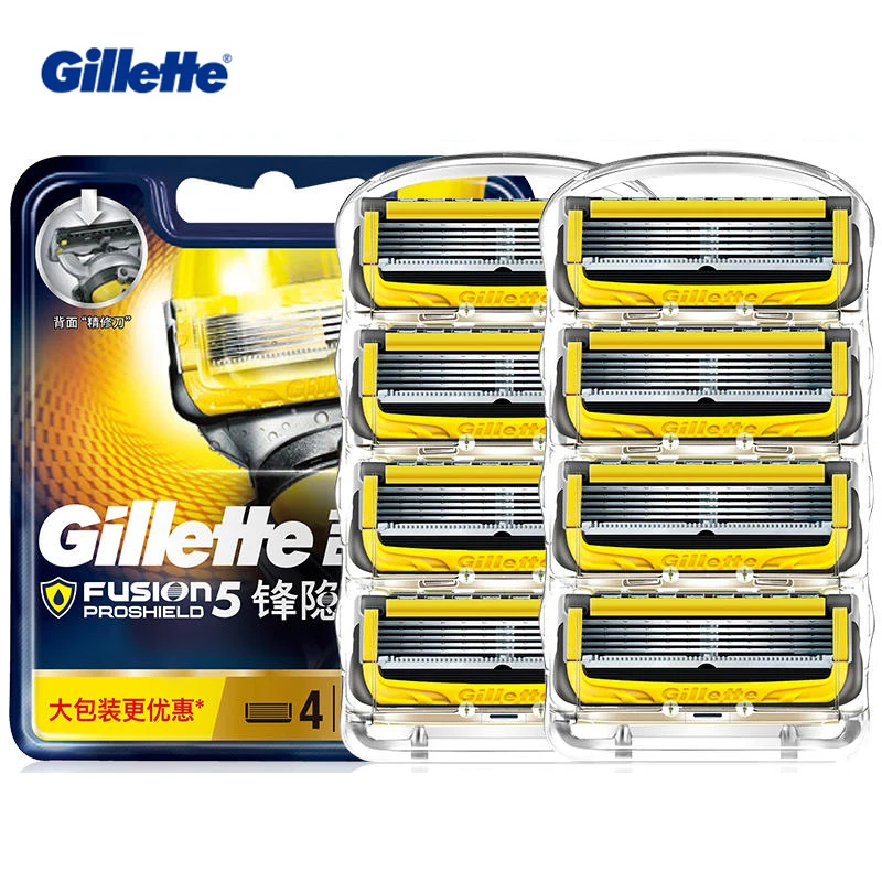 Сменные стержни для бритвы gillette proglide shield для мужчин