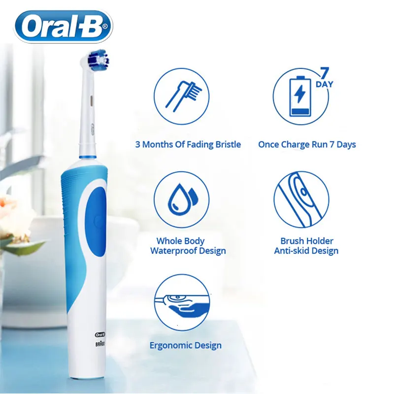 Электрическая зубная щетка oral b для взрослых - Фотография_2