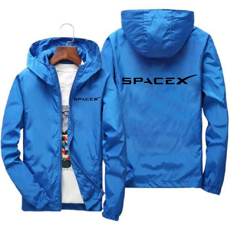 New mens spacex space x logo hoodies - Фотография_5