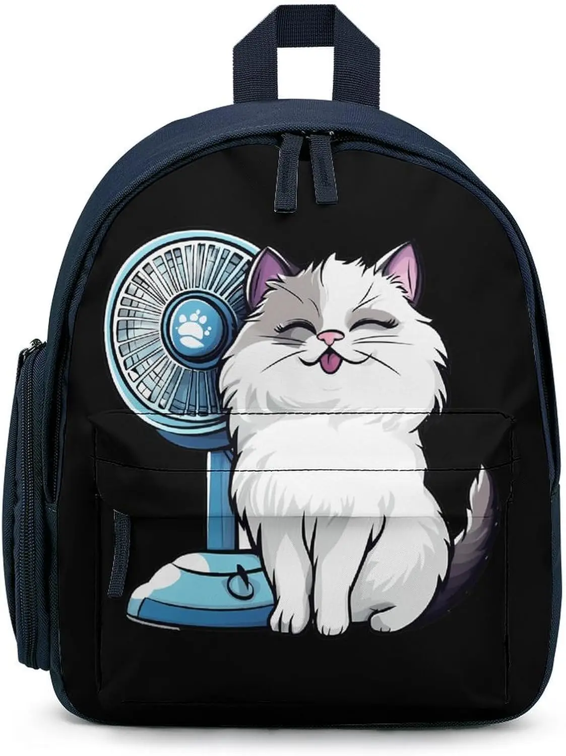 Дорожный рюкзак для ноутбука с милым котом и принтом