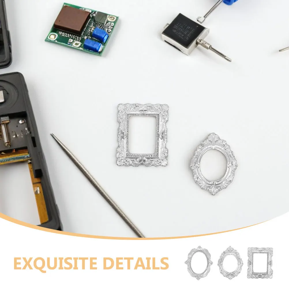 Миниатюрные винтажные рамки для фотографий из смолы в стиле ретро - Фотография_5