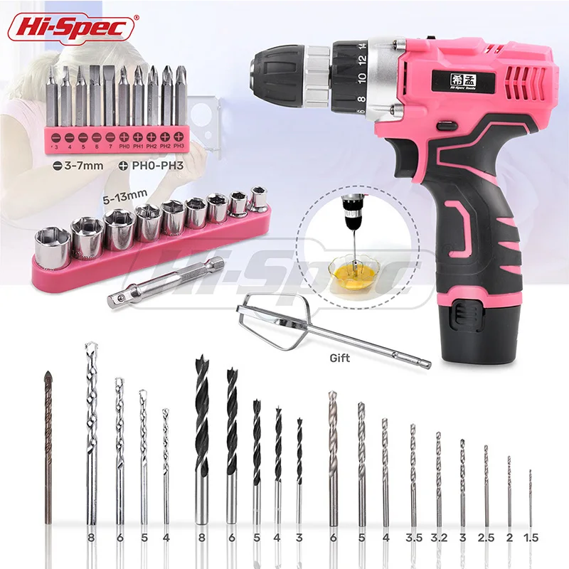 Hi-spec розовый набор ручных инструментов 3 - Фотография_4