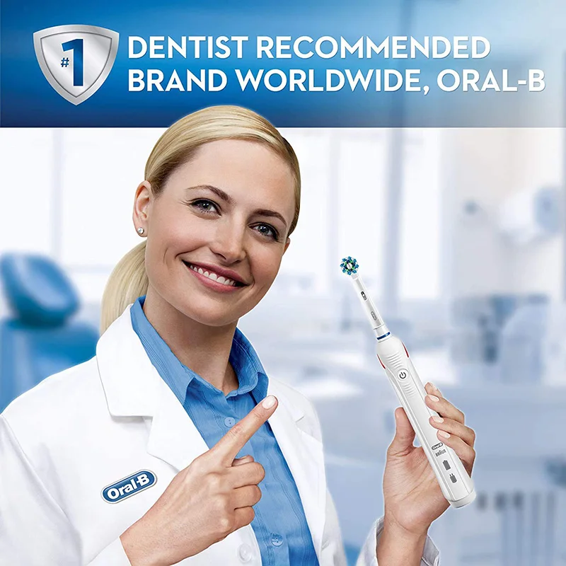 Электрическая зубная щетка oral b pro 4000 3d action - Фотография_6