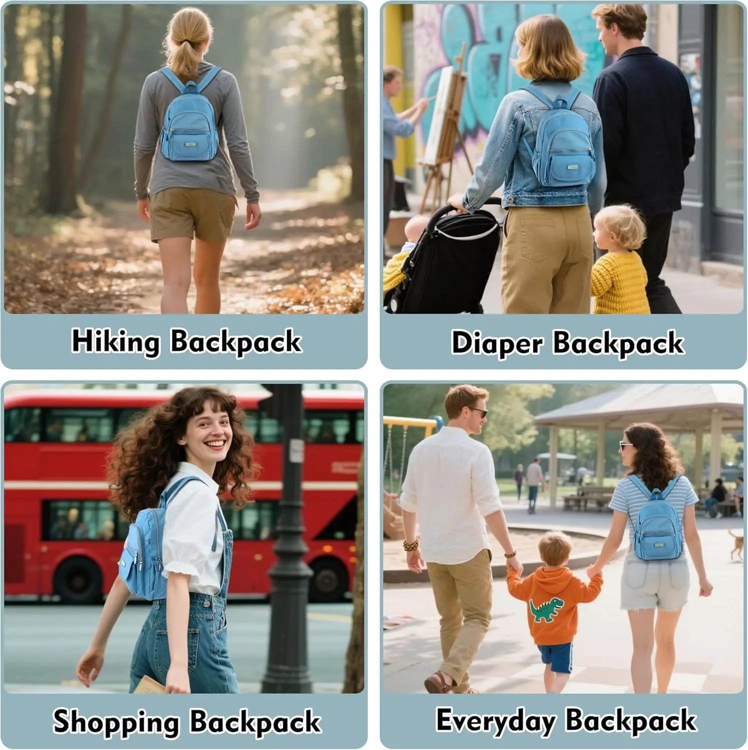 Aotian мини-нейлоновые женские рюкзаки - Фотография_6