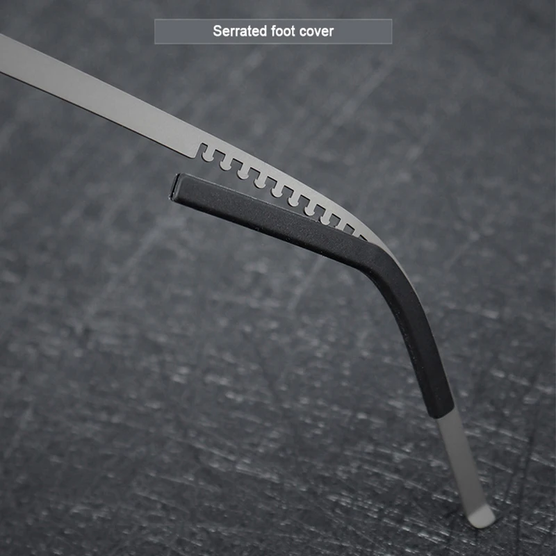 Датская брендовая копия ультралегких безвинтовых очков из чистого титана - Фотография_4