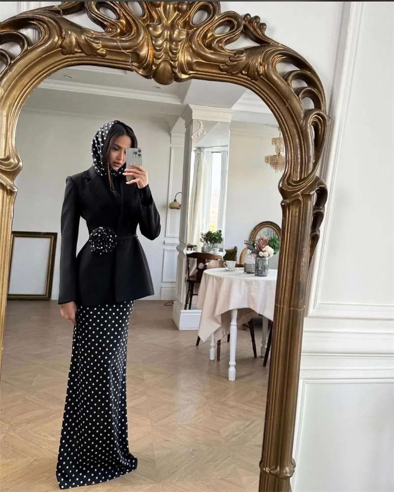 Женское платье для выпускного вечера из саудовской аравии с шарфом